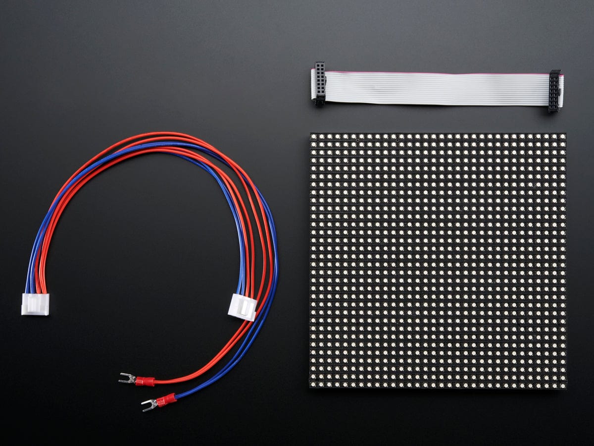 32x32 RGB LED Matrix Panel - 5mm Pitch by The Pi Hut - The Pi Hut