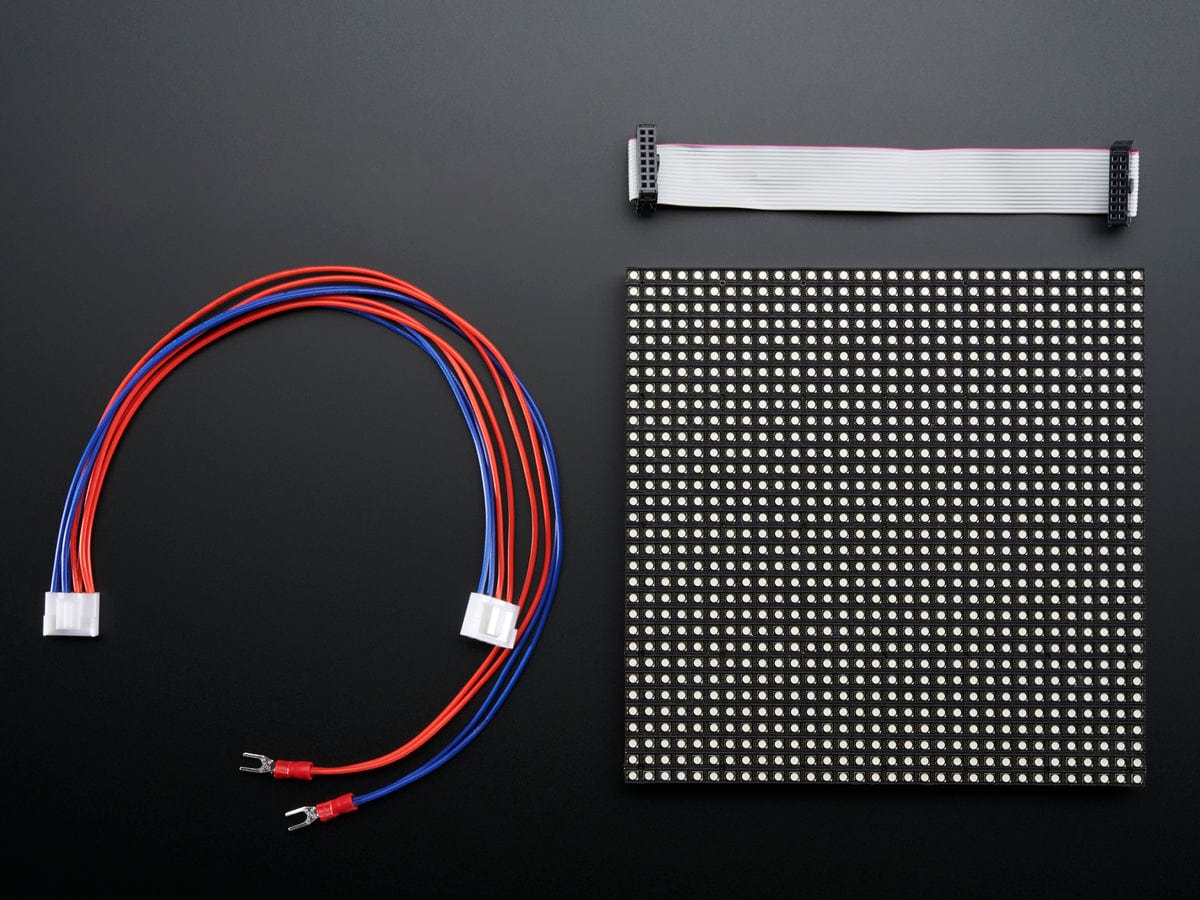 32x32 RGB LED Matrix Panel - 5mm Pitch - The Pi Hut