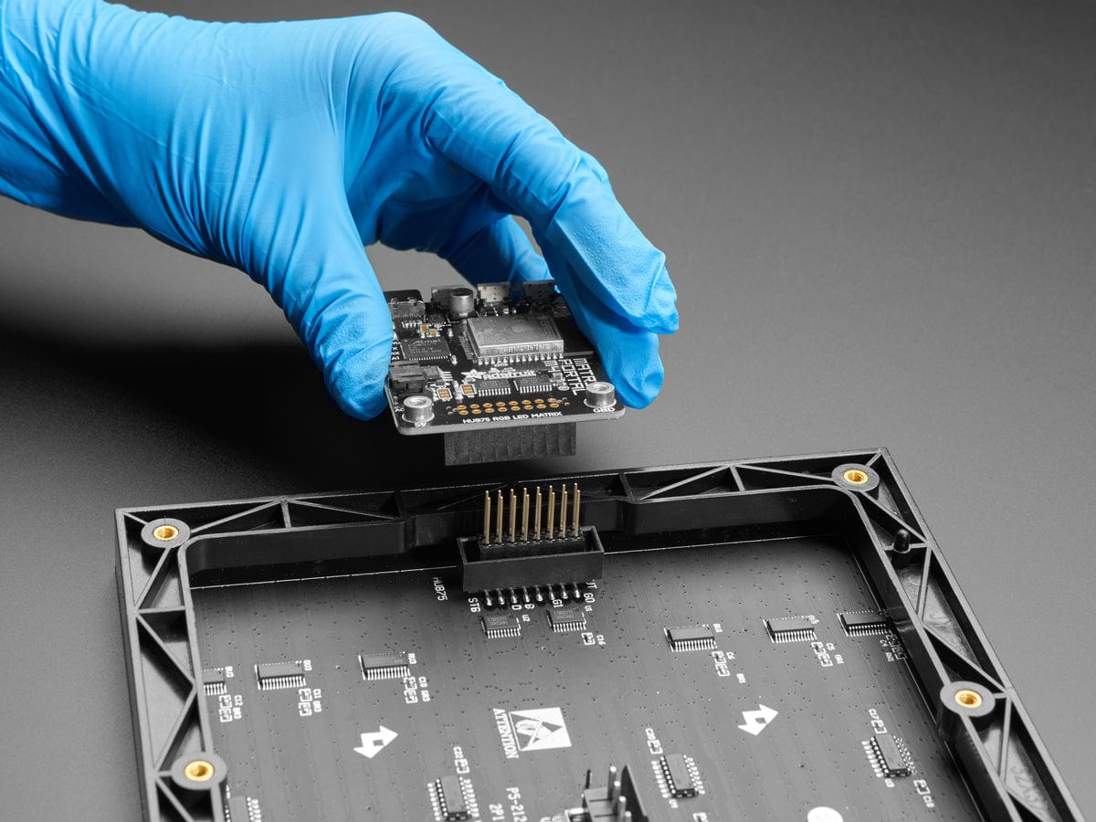 32x32 RGB LED Matrix Panel - 5mm Pitch by The Pi Hut - The Pi Hut