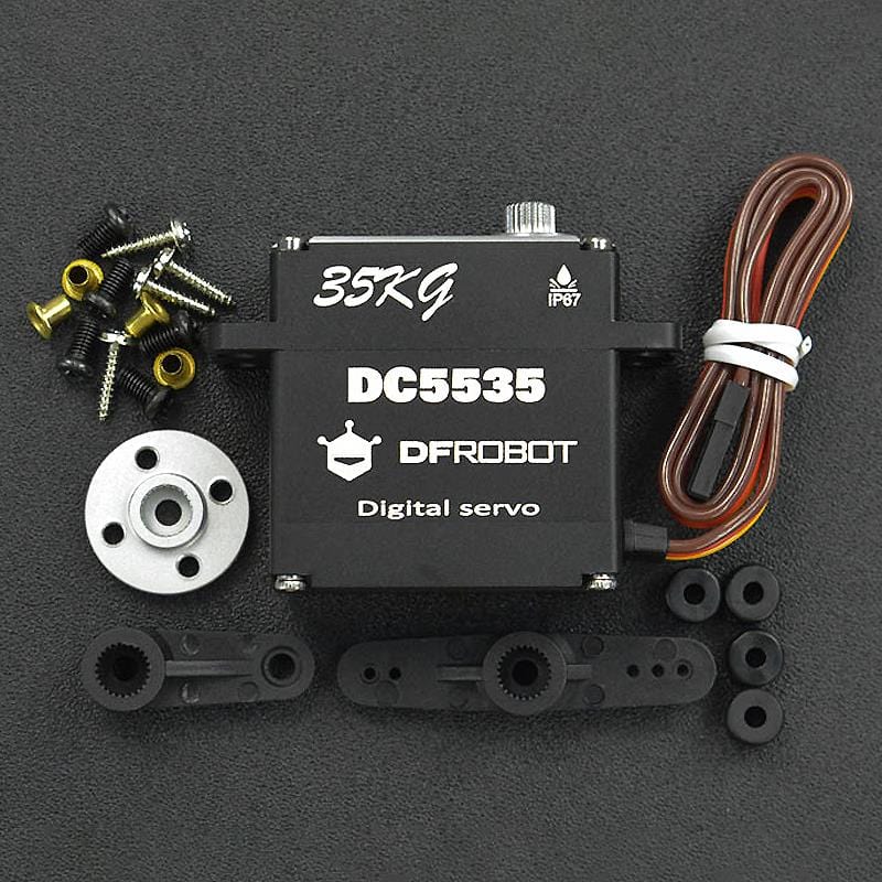 35kg High Torque Metal Waterproof Servo by DFRobot - The Pi Hut