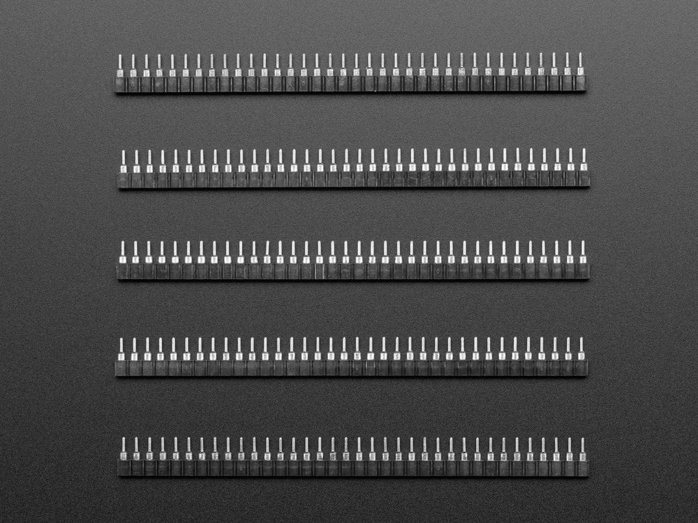 36-pin Swiss Female Socket Headers - Pack of 5 by The Pi Hut - The Pi Hut