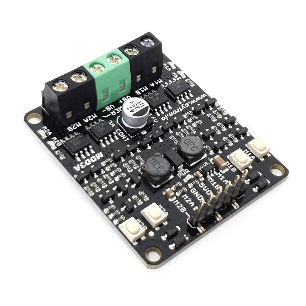 3A 4V-16V 2 Channel DC Motor Driver by Cytron - The Pi Hut