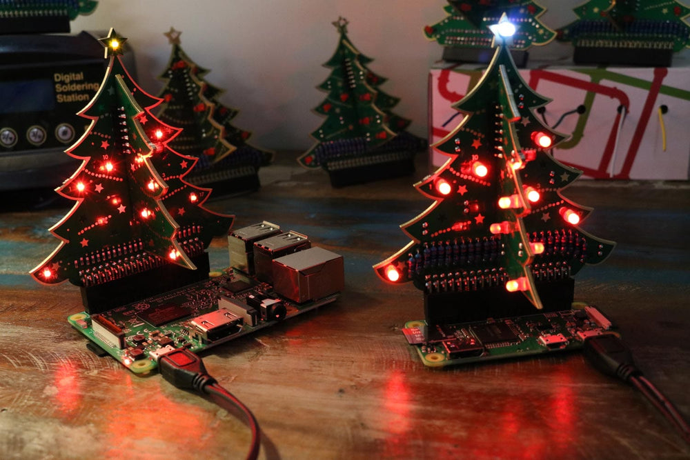 3D Xmas Tree for Raspberry Pi - The Pi Hut