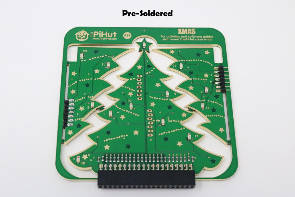 3D Xmas Tree for Raspberry Pi by The Pi Hut - The Pi Hut