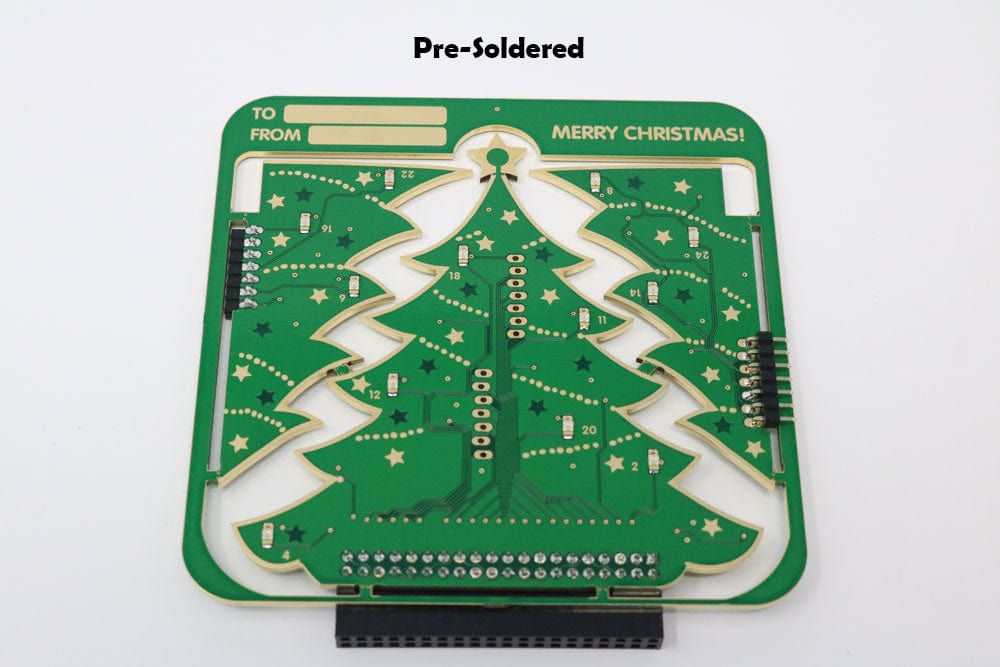 3D Xmas Tree for Raspberry Pi by The Pi Hut - The Pi Hut