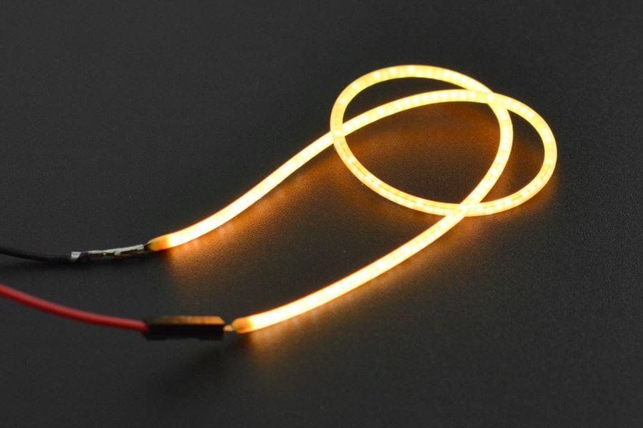 3V 260mm Flexible LED Filament Chip - 2200k (5-pack) by The Pi Hut - The Pi Hut