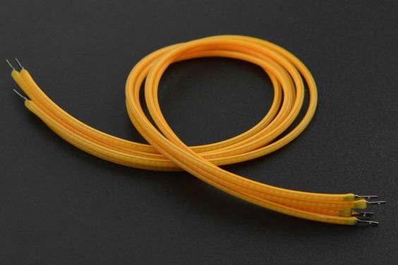 3V 260mm Flexible LED Filament Chip - 2200k (5-pack) by The Pi Hut - The Pi Hut