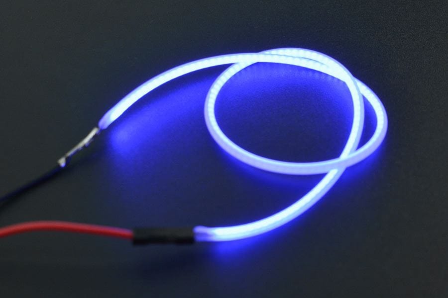 3V 260mm Flexible LED Filament Chip - Blue (5-pack) by The Pi Hut - The Pi Hut