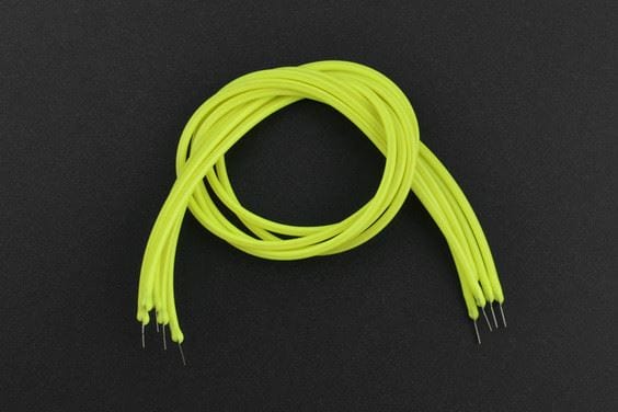 3V 260mm Flexible LED Filament Chip - Green (5-pack) by The Pi Hut - The Pi Hut