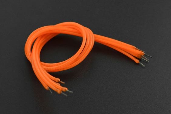 3V 260mm Flexible LED Filament Chip - Pink (5-pack) by The Pi Hut - The Pi Hut