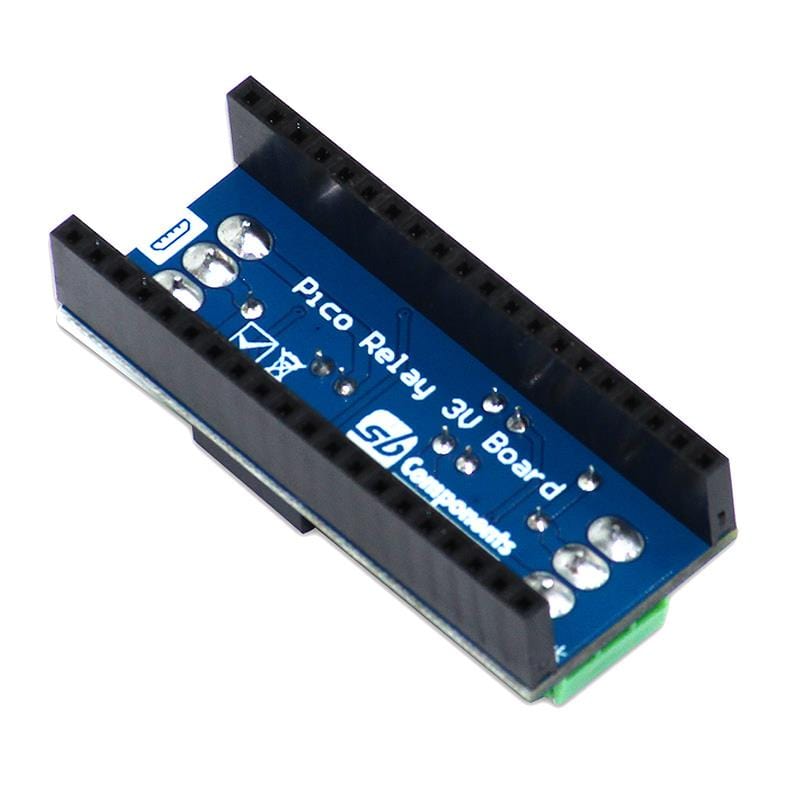 3V Relay HAT for Raspberry Pi Pico by SBC - The Pi Hut