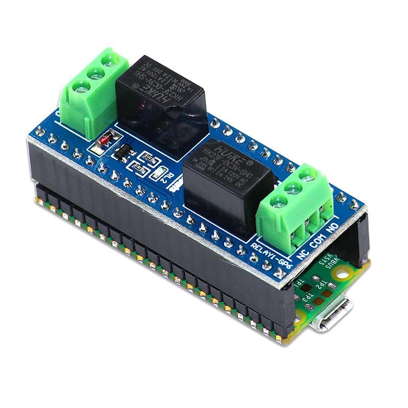 3V Relay HAT for Raspberry Pi Pico - The Pi Hut