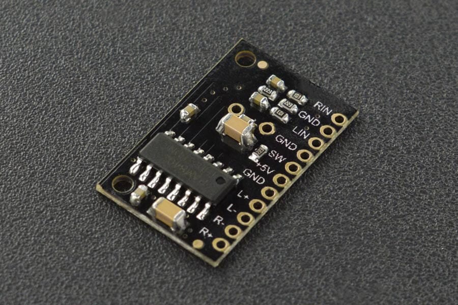 3W Mini Audio Stereo Amplifier (W2) by DFRobot - The Pi Hut