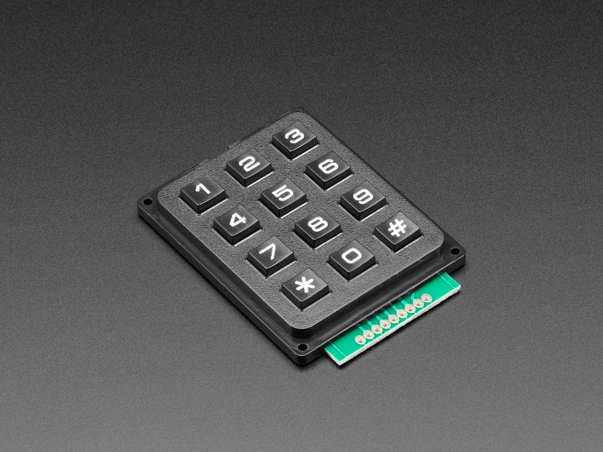 3x4 Matrix Keypad by The Pi Hut - The Pi Hut