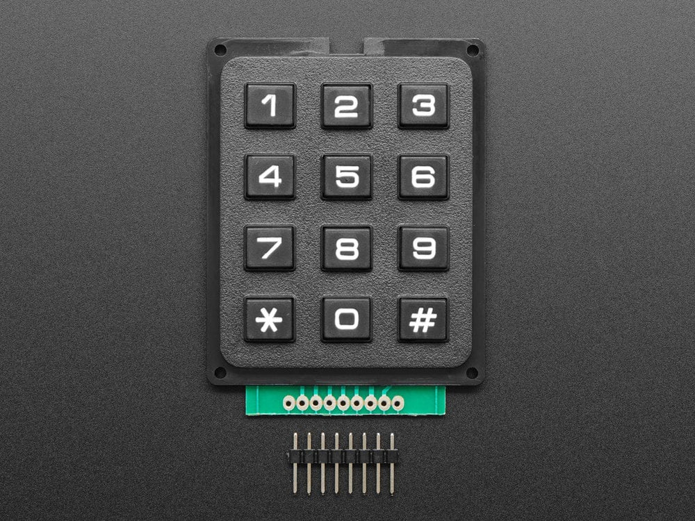 3x4 Matrix Keypad by The Pi Hut - The Pi Hut