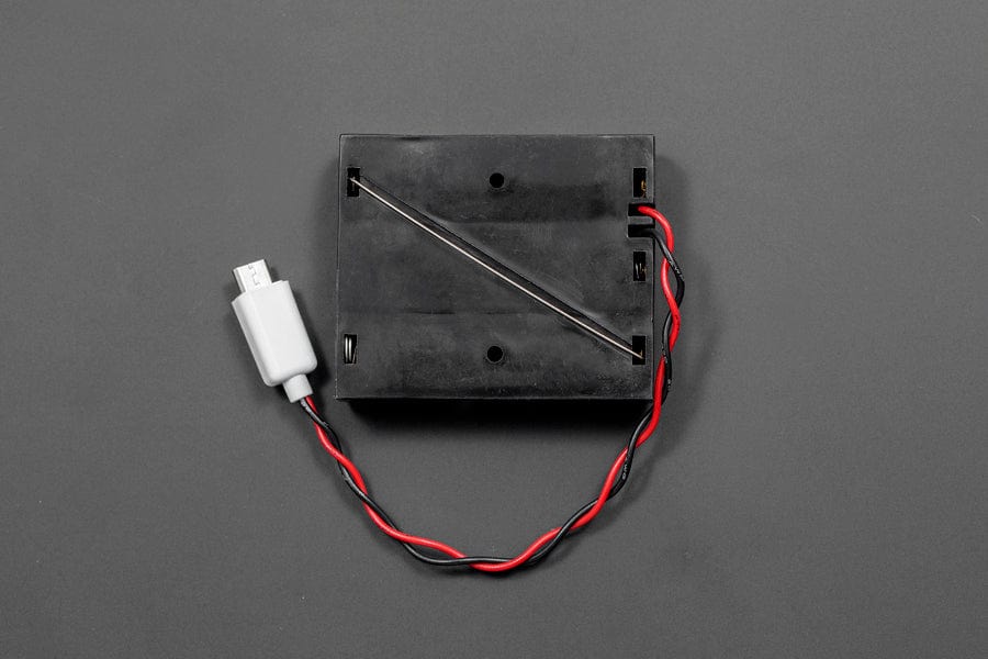 MicroUSB Battery Holder (3xAA) by DFRobot - The Pi Hut