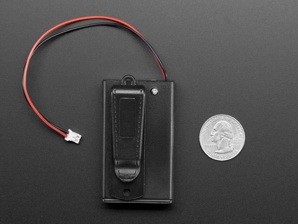 3 x AAA Battery Holder with On/Off Switch, JST, and Belt Clip by The Pi Hut - The Pi Hut