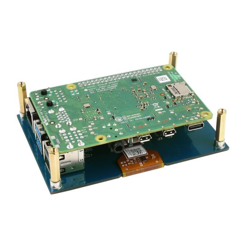 4.01" ACeP 7-Colour E-Paper Display HAT for Raspberry Pi by Waveshare - The Pi Hut