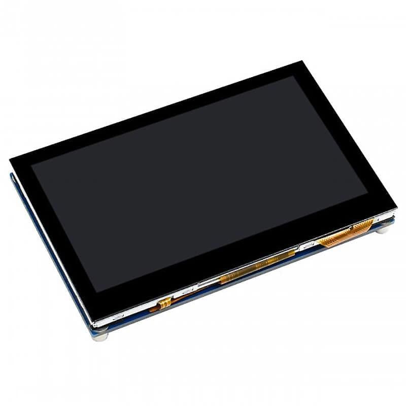 4.3" DSI Capacitive Touchscreen Display for Raspberry Pi (800x480) by Waveshare - The Pi Hut