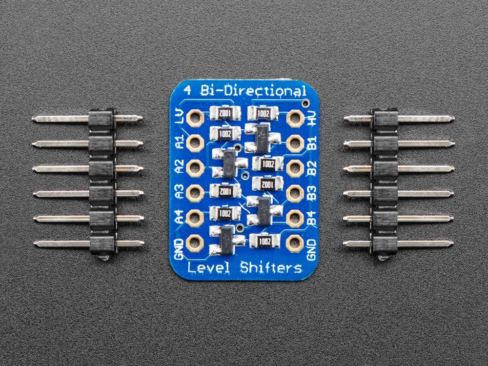 4-channel I2C-safe Bi-directional Logic Level Converter (BSS138) by Adafruit - The Pi Hut