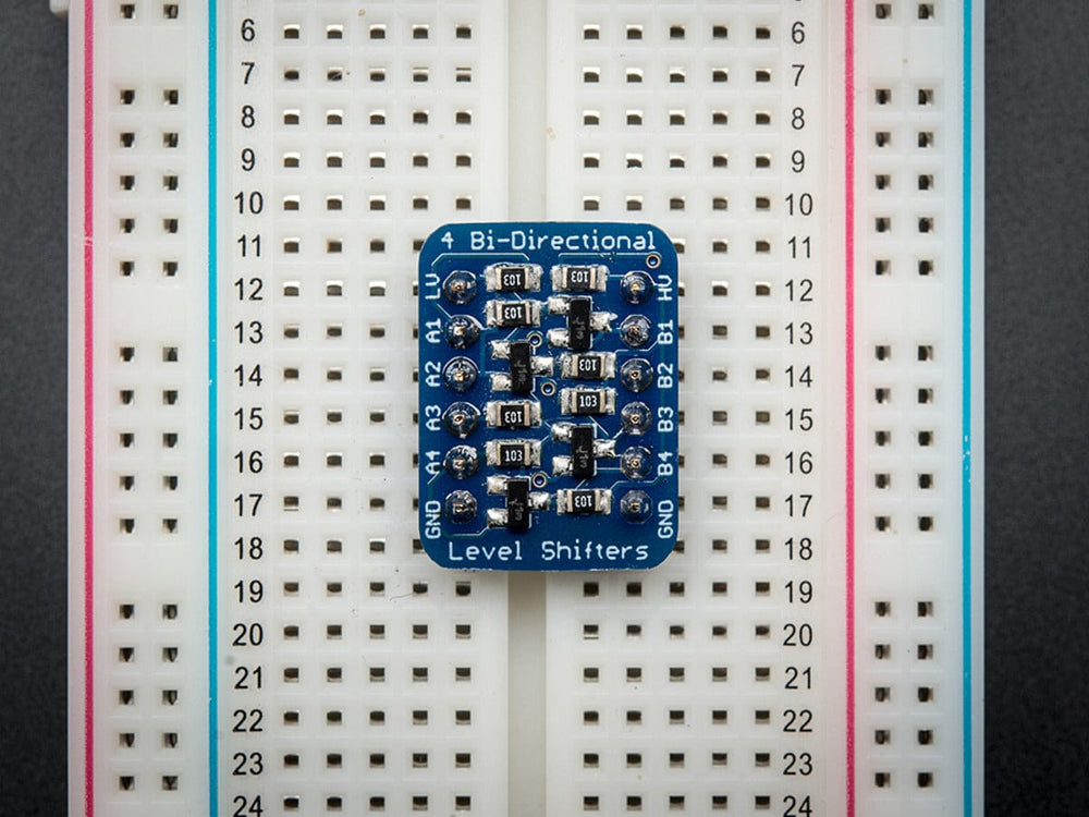 4-channel I2C-safe Bi-directional Logic Level Converter (BSS138) by Adafruit - The Pi Hut
