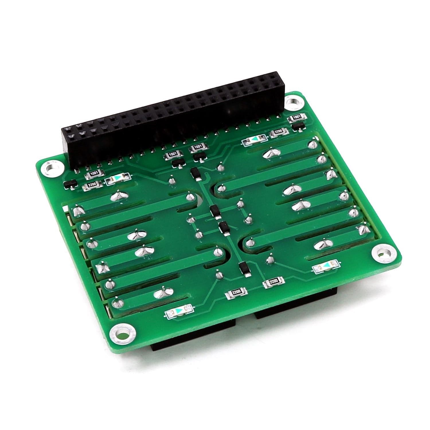 4-Channel Relay HAT for Raspberry Pi by BCRobotics - The Pi Hut