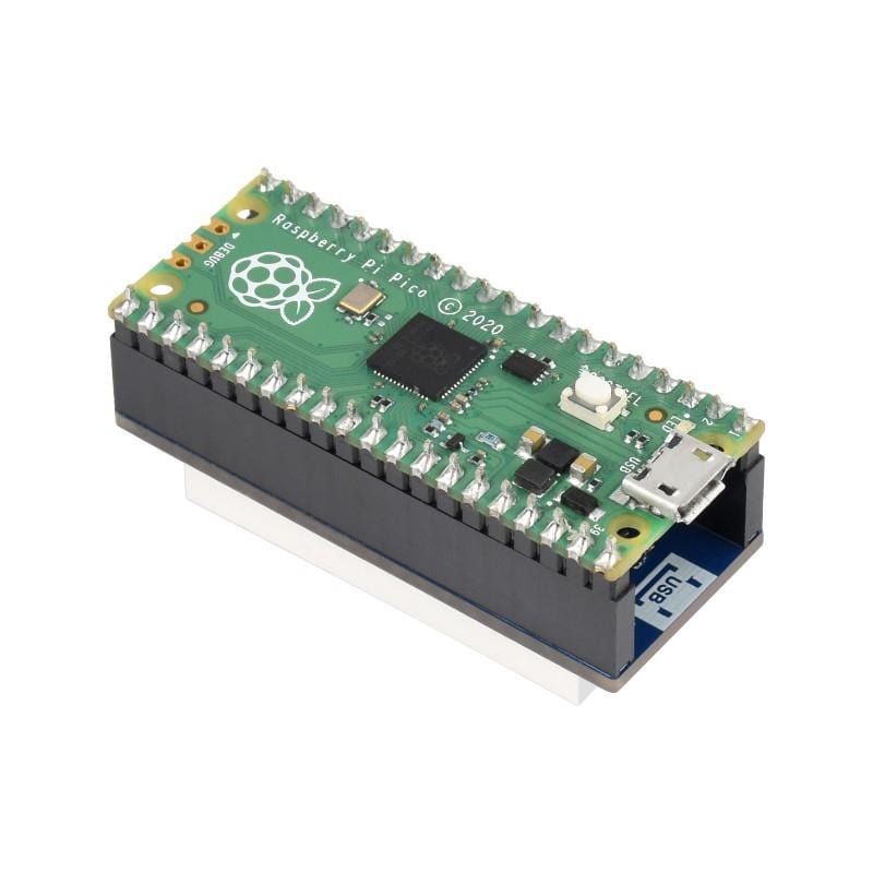 4-Digit 8-Segment Display Module for Raspberry Pi Pico by Waveshare - The Pi Hut