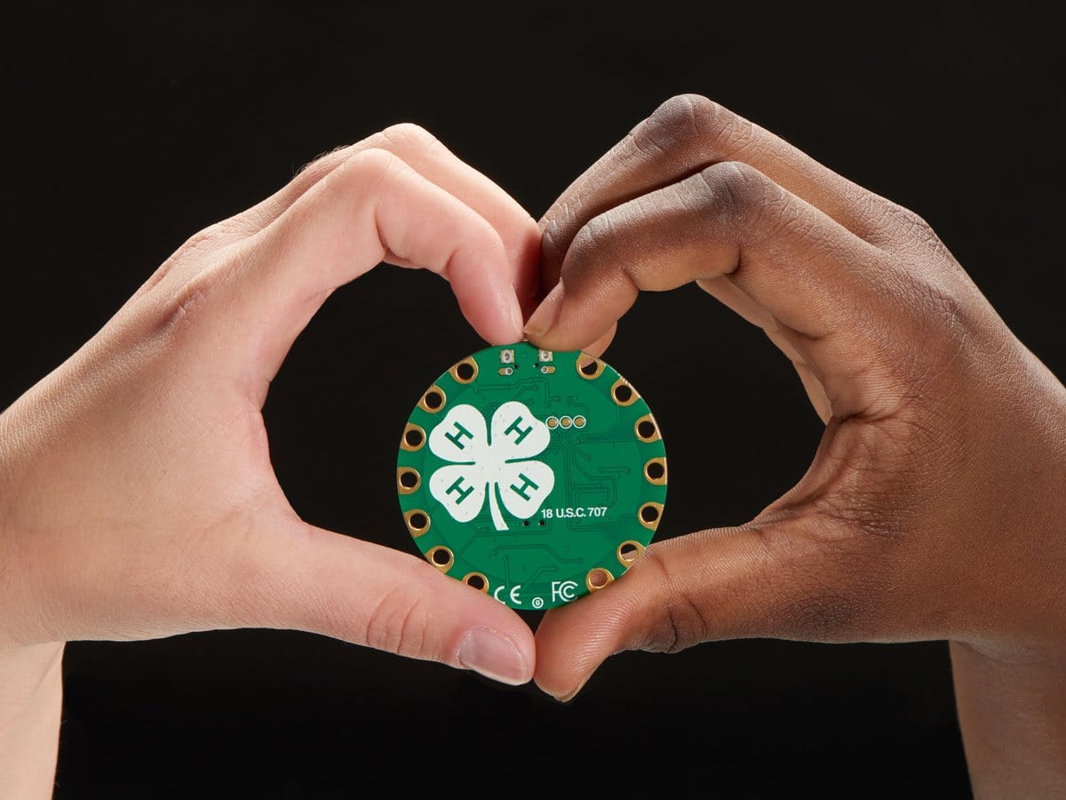 4-H Grow Your Own Clovers Kit with Circuit Playground Express (Soil Sensor Mini Kit) by The Pi Hut - The Pi Hut