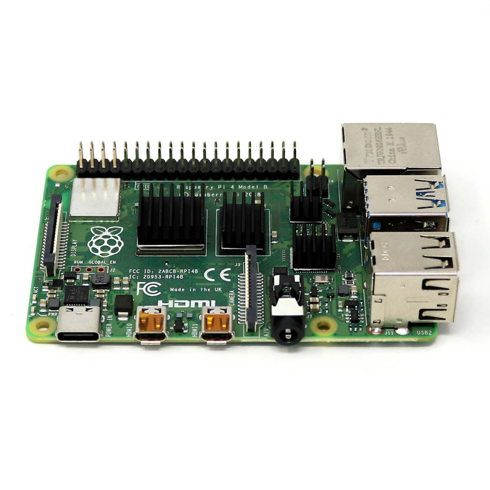 4-Piece Raspberry Pi 4 Heatsink Set by The Pi Hut - The Pi Hut