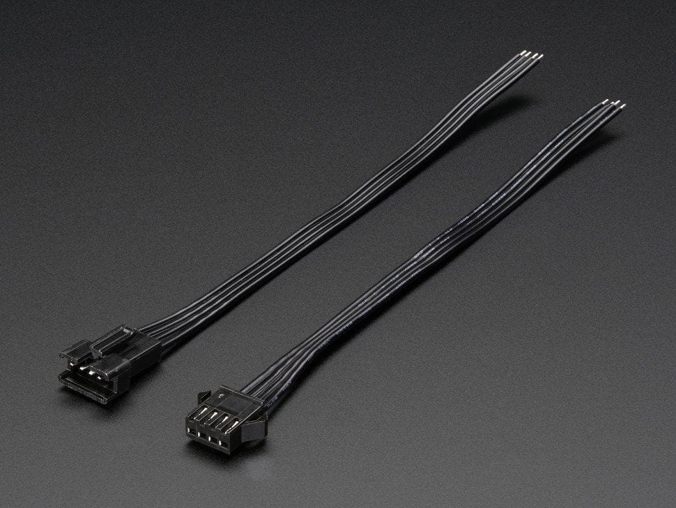 4-pin JST SM Plug + Receptacle Cable Set by The Pi Hut - The Pi Hut