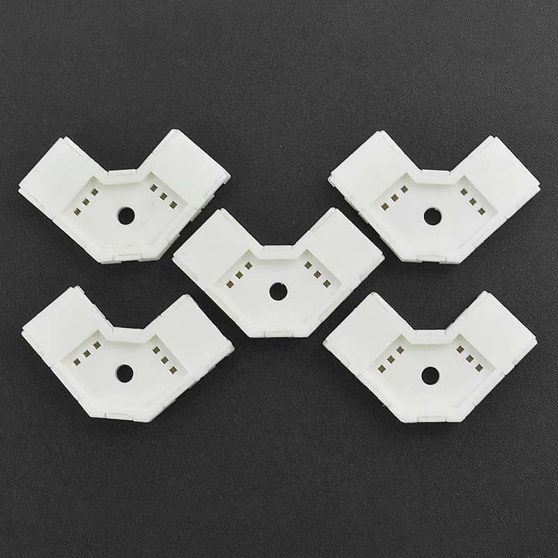 4-Pin LED Strip Right-angle Connectors (5 Pieces) by DFRobot - The Pi Hut
