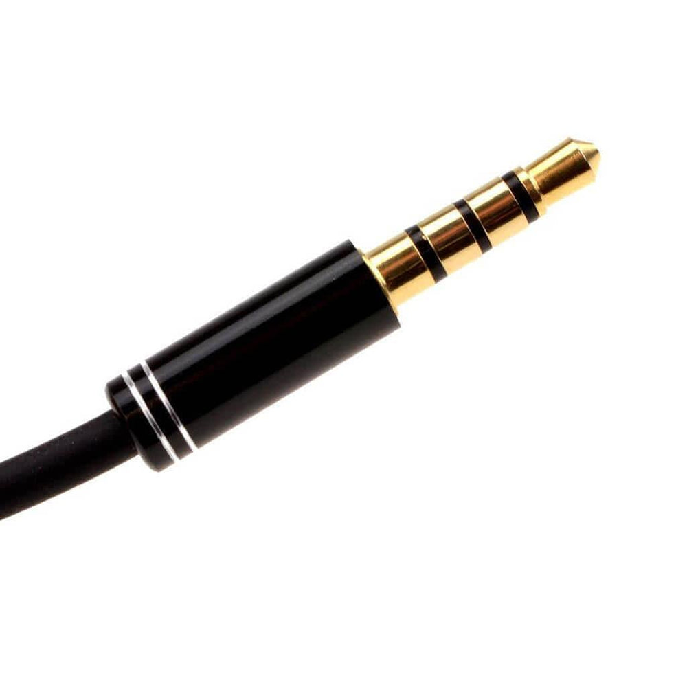 4-Pole 3.5mm Jack Audio Cable (2m) by The Pi Hut - The Pi Hut