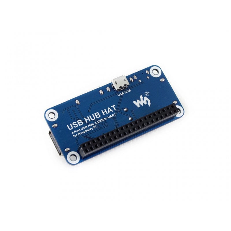 4 Port USB HUB pHAT for Raspberry Pi Zero by Waveshare - The Pi Hut