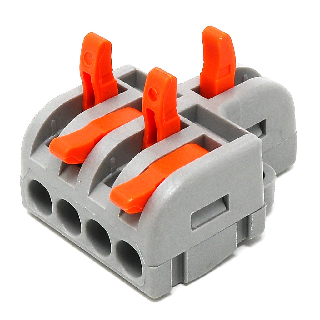 4-Way Fast Wire Splitters - Pack of 3 by The Pi Hut - The Pi Hut