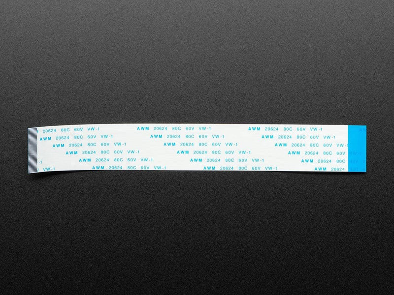 40-pin 0.5mm pitch FPC Flex Cable with A-B Connections (25cm long) - The Pi Hut