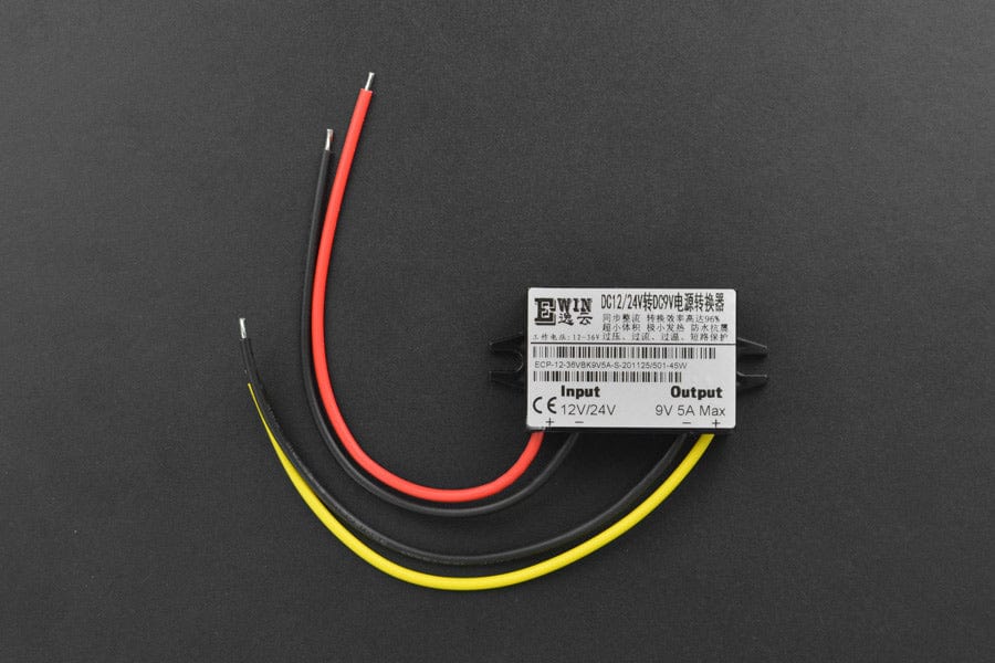 45W DC-DC Converter 9V@5A by DFRobot - The Pi Hut