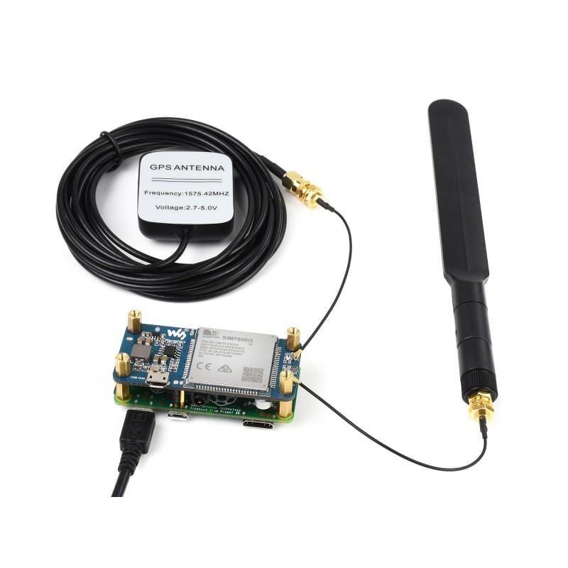 4G pHAT for Raspberry Pi - LTE Cat-4/3G/2G with GNSS Positioning by Waveshare - The Pi Hut