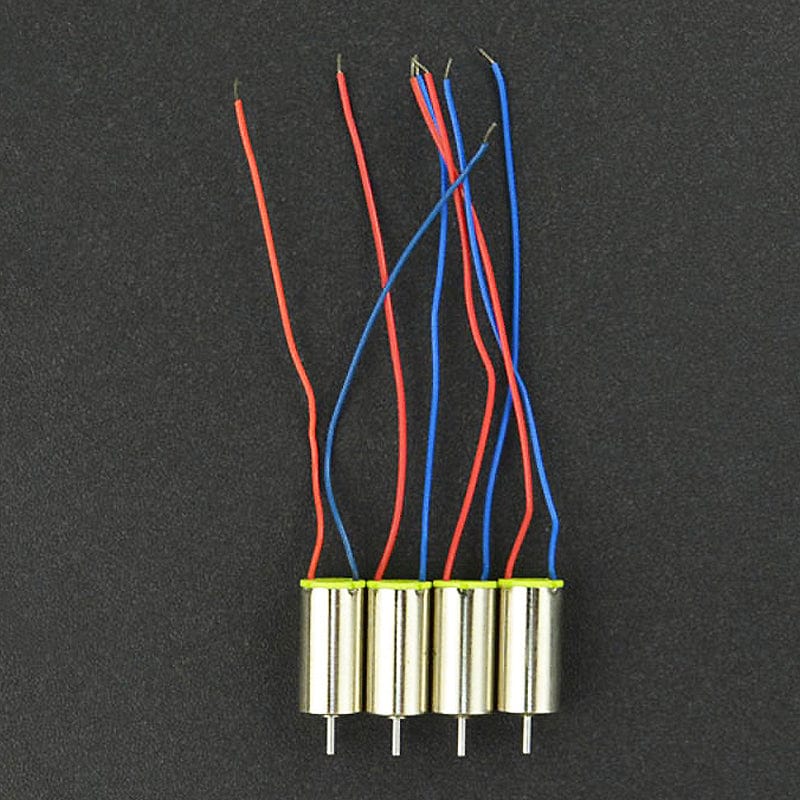 Coreless Micro Motor - 6 x 12mm (4-Pack) by DFRobot - The Pi Hut