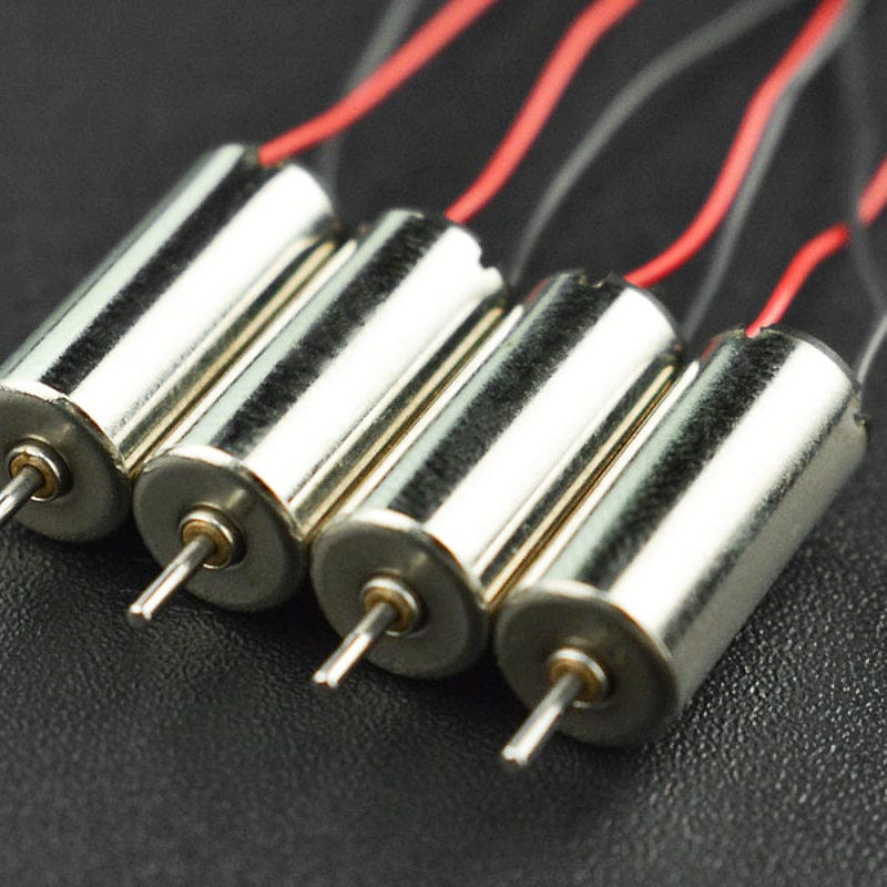 Coreless Micro Motor - 6 x 14mm (4-Pack) by DFRobot - The Pi Hut