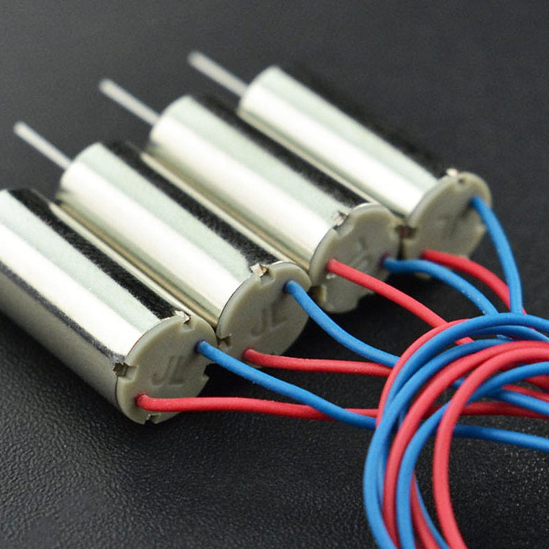 Coreless Micro Motor - 7 x 16mm (4-Pack) by DFRobot - The Pi Hut