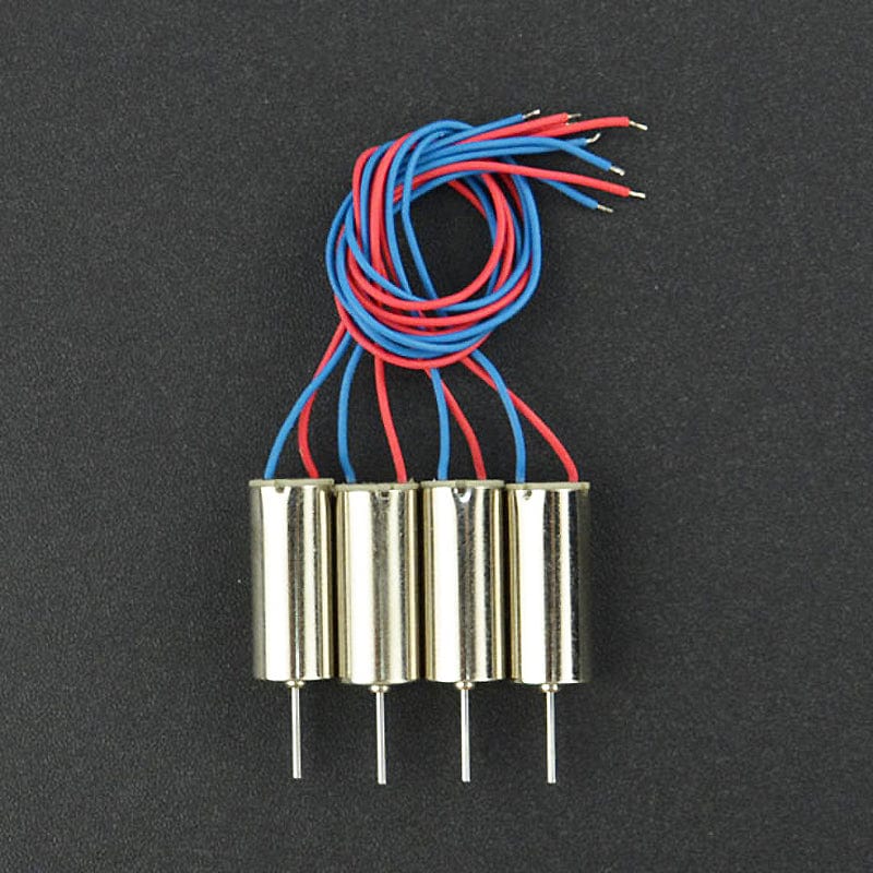 Coreless Micro Motor - 7 x 16mm (4-Pack) by DFRobot - The Pi Hut