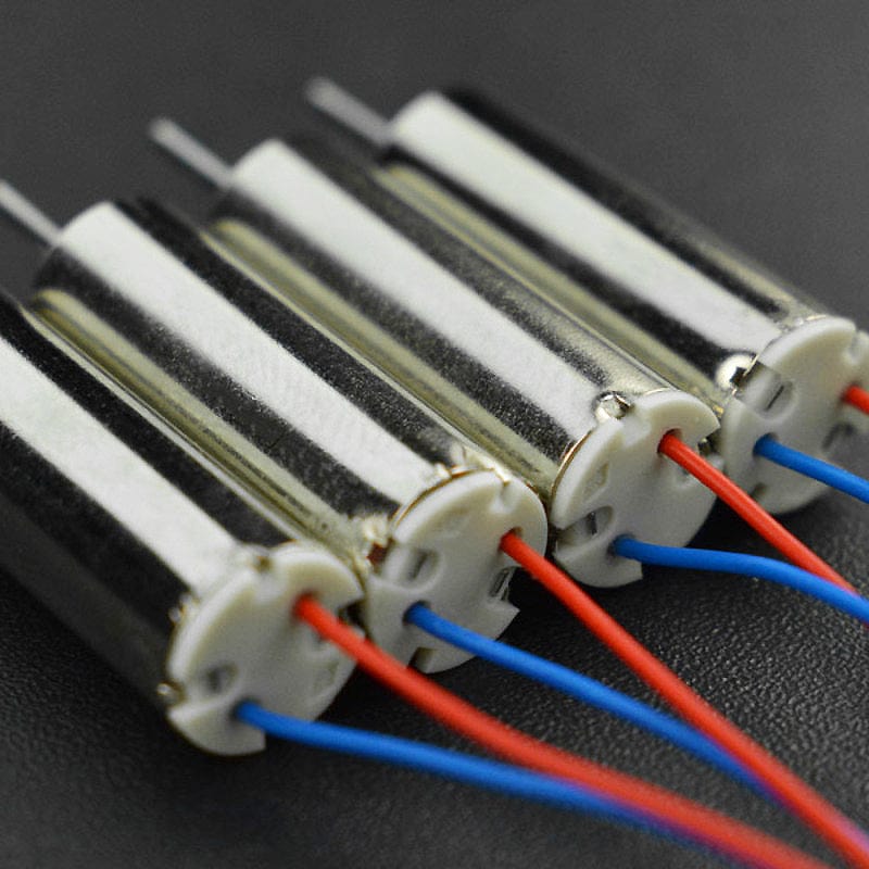 Coreless Micro Motor - 7 x 20mm (4-Pack) by DFRobot - The Pi Hut