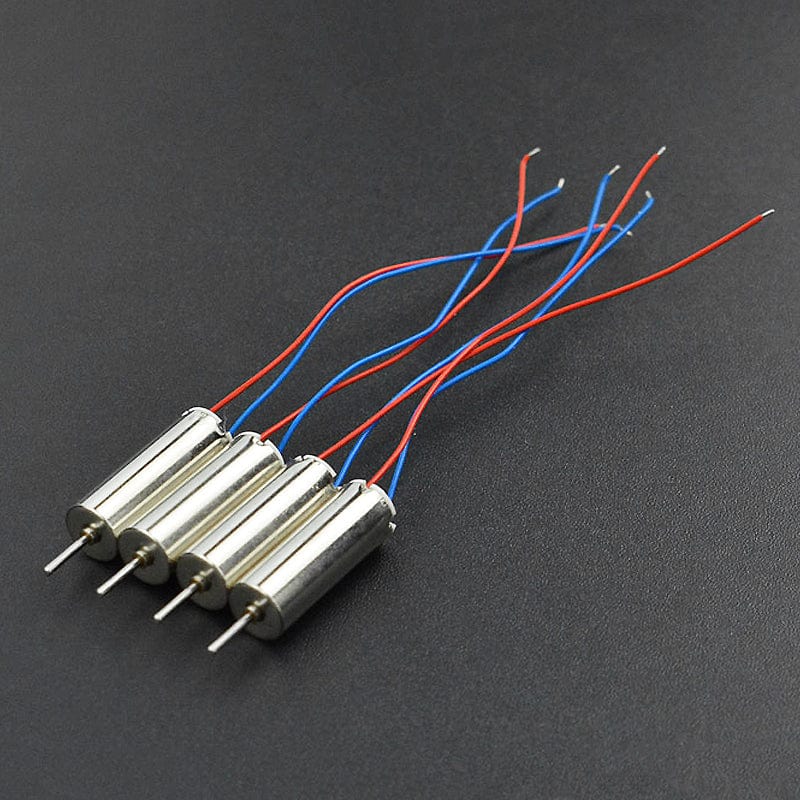 Coreless Micro Motor - 7 x 20mm (4-Pack) by DFRobot - The Pi Hut