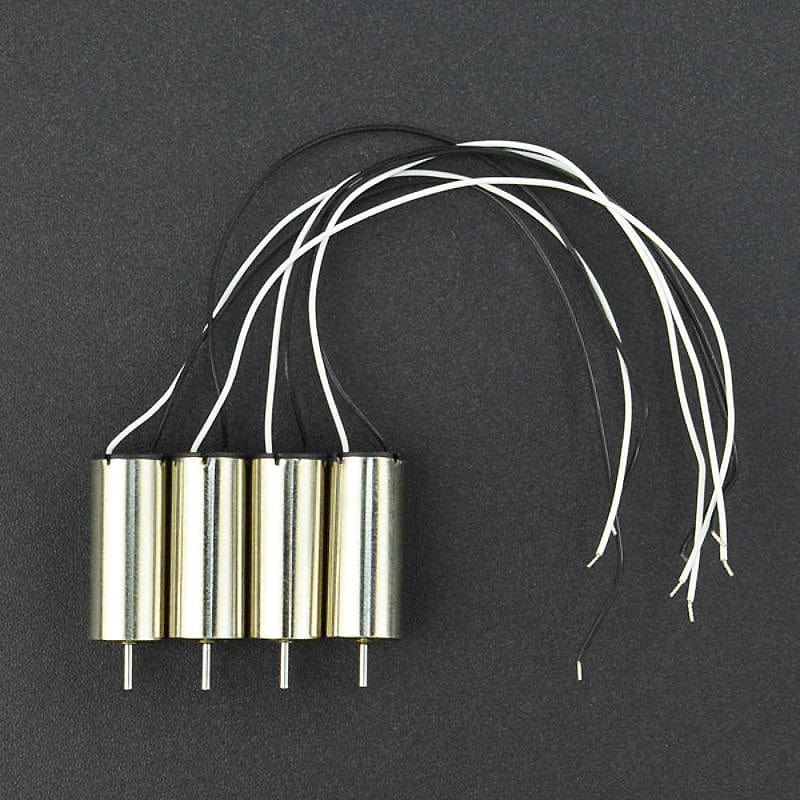 Coreless Micro Motor - 8.5 X 20mm (4-Pack) by DFRobot - The Pi Hut
