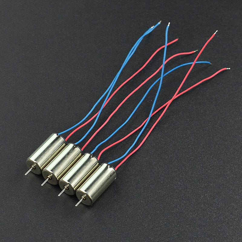 Coreless Micro Motor - 8 x 16mm (4-Pack) by DFRobot - The Pi Hut