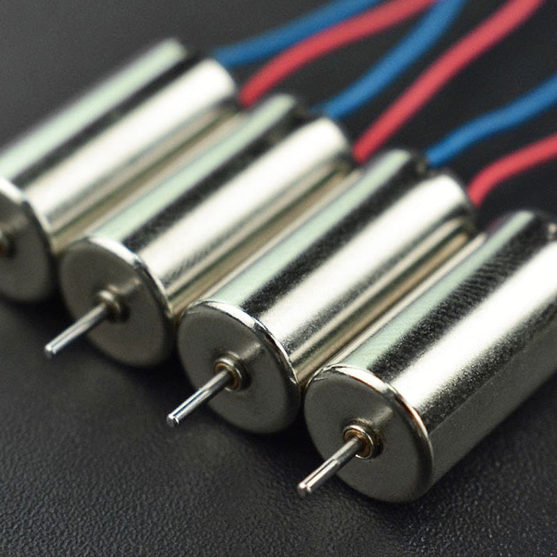 Coreless Micro Motor - 8 x 16mm (4-Pack) by DFRobot - The Pi Hut