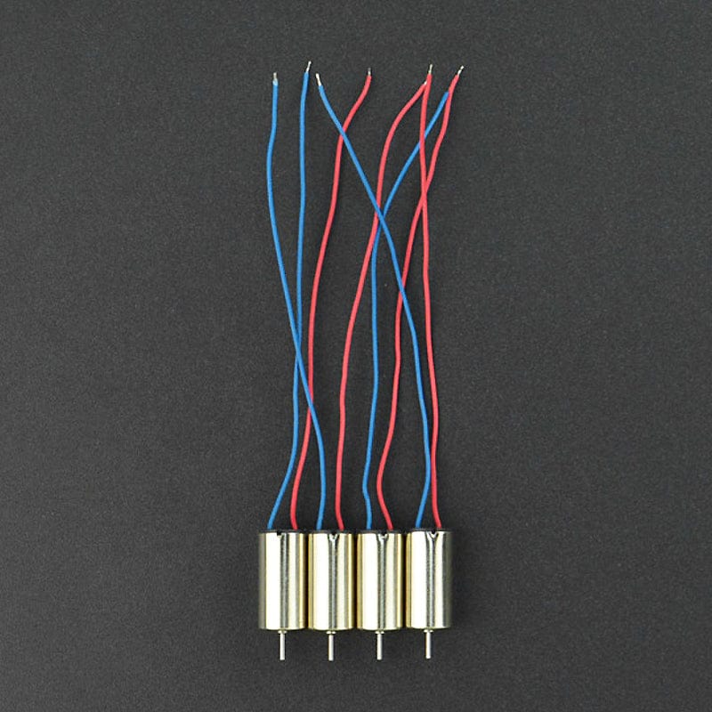 Coreless Micro Motor - 8 x 16mm (4-Pack) by DFRobot - The Pi Hut