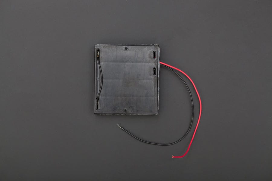 4xAA Battery Holder (Square) by DFRobot - The Pi Hut