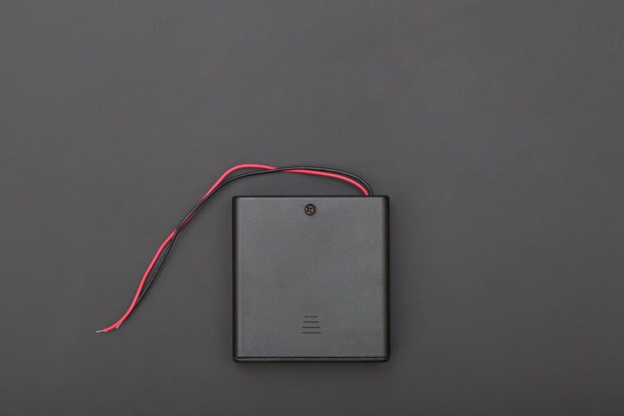 4xAA Battery Holder with Cover and Switch by DFRobot - The Pi Hut