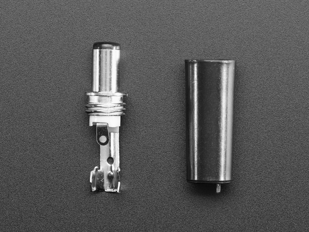 5.5 / 2.1mm Barrel Connector - DC Power Plug by The Pi Hut - The Pi Hut